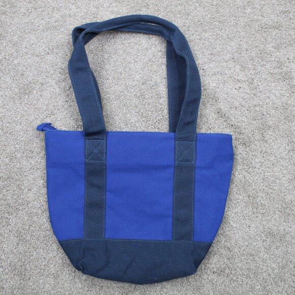 St. Andrews Golf Course 2010 The Open Collectors Bag Blue Canvas Tote 14" x 10" - Picture 3 of 11